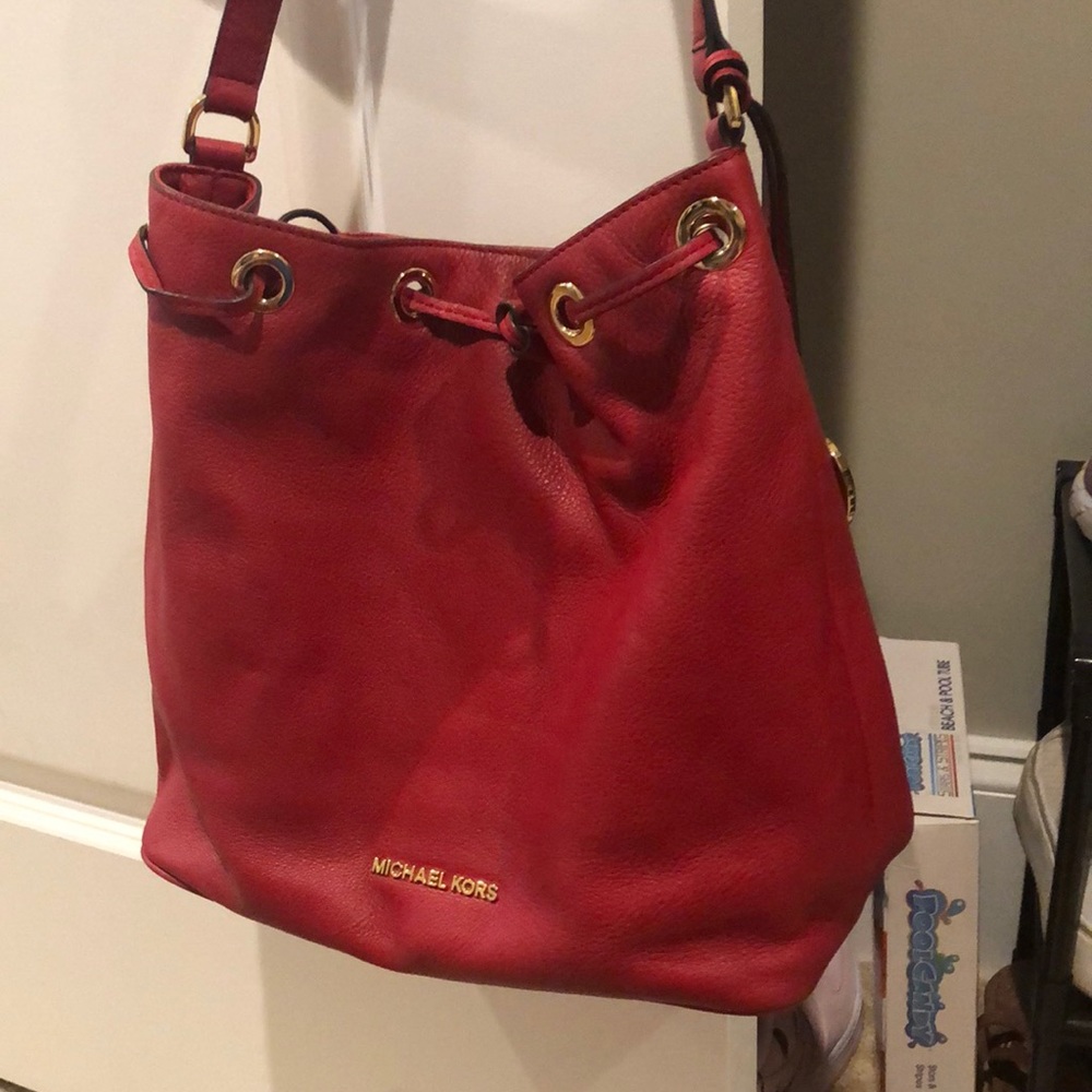 Red MK purse